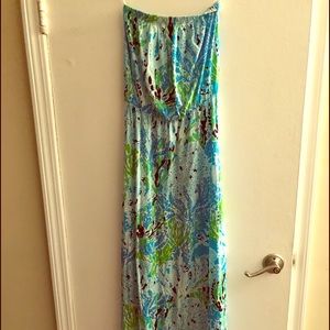 Authentic Lilly Pulitzer Maxi Dress